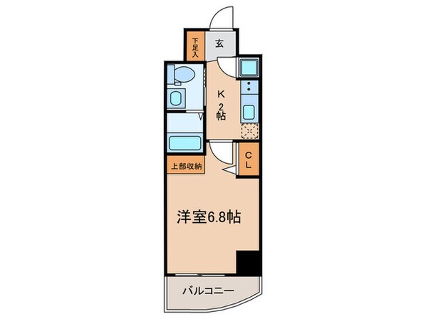 セレニテ九条リアンの物件間取画像